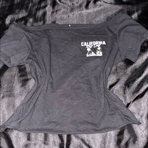 Aeropostale Black California West Coast Tee